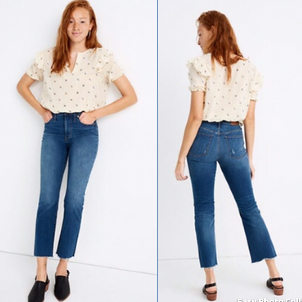 MADEWELL Cali Demi-Boot Jeans in Preston Wash 25P